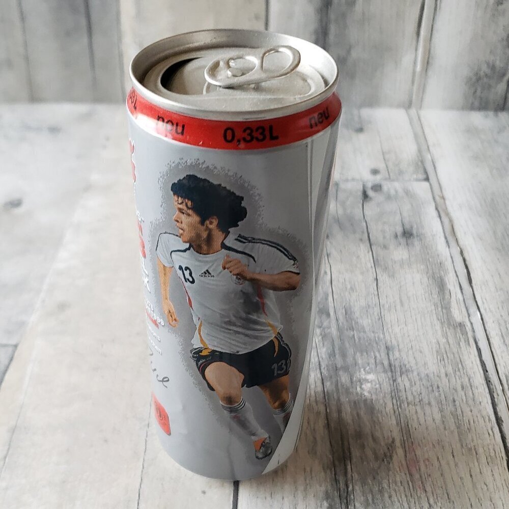 2006 World Cup Coca-Cola Coke Light Michael Ballack Open Can - with flaw
